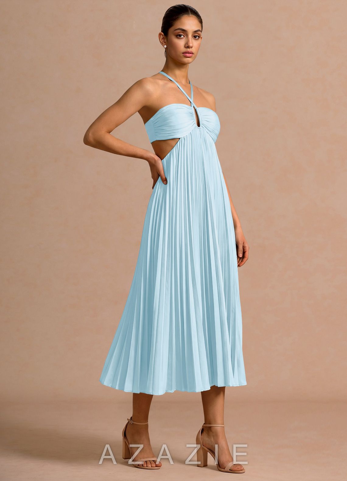 Josephine {color} Midi Dress  sp_sky_blue_#111401