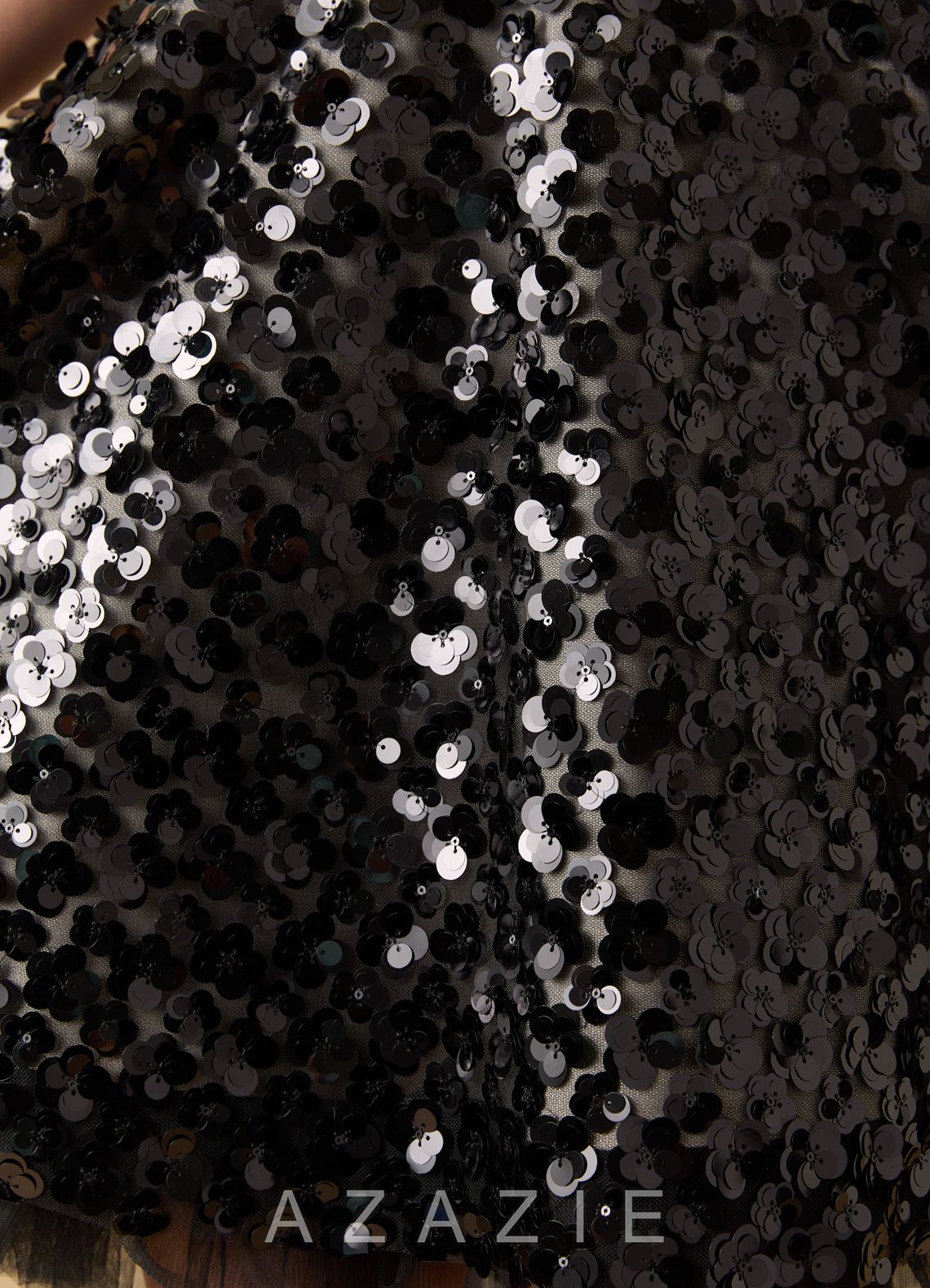 Bianka {color} Mini Dress  sp_black_shimmer_#bs134294