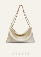 Metallic Chain Underarm Bag