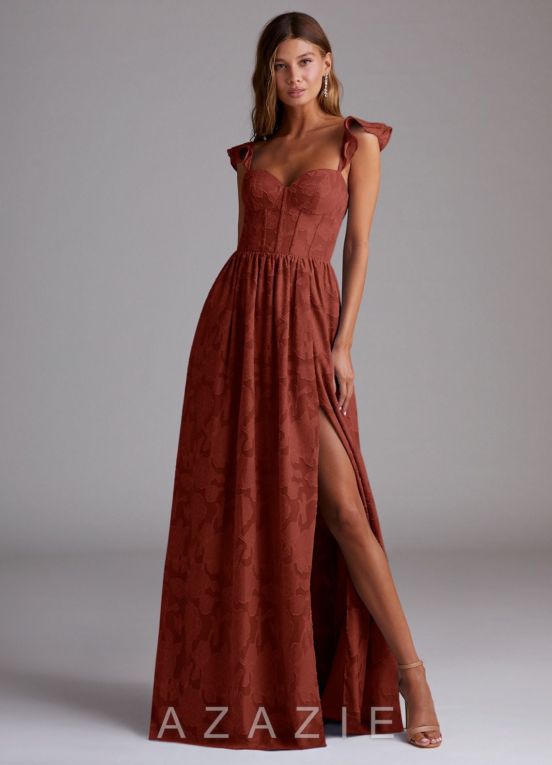 Evelyn {color} Corset Maxi Dress  sp_terracotta_#134368
