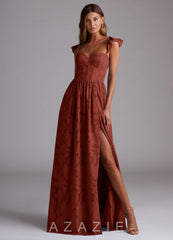Evelyn {color} Corset Maxi Dress  sp_terracotta_#134368