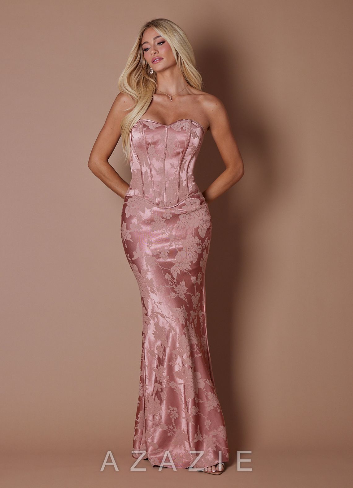 Alicia {color} Two Piece Dress  sp_rosewood_pink_#rp134223