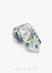 Men's Cotton Floral Tie