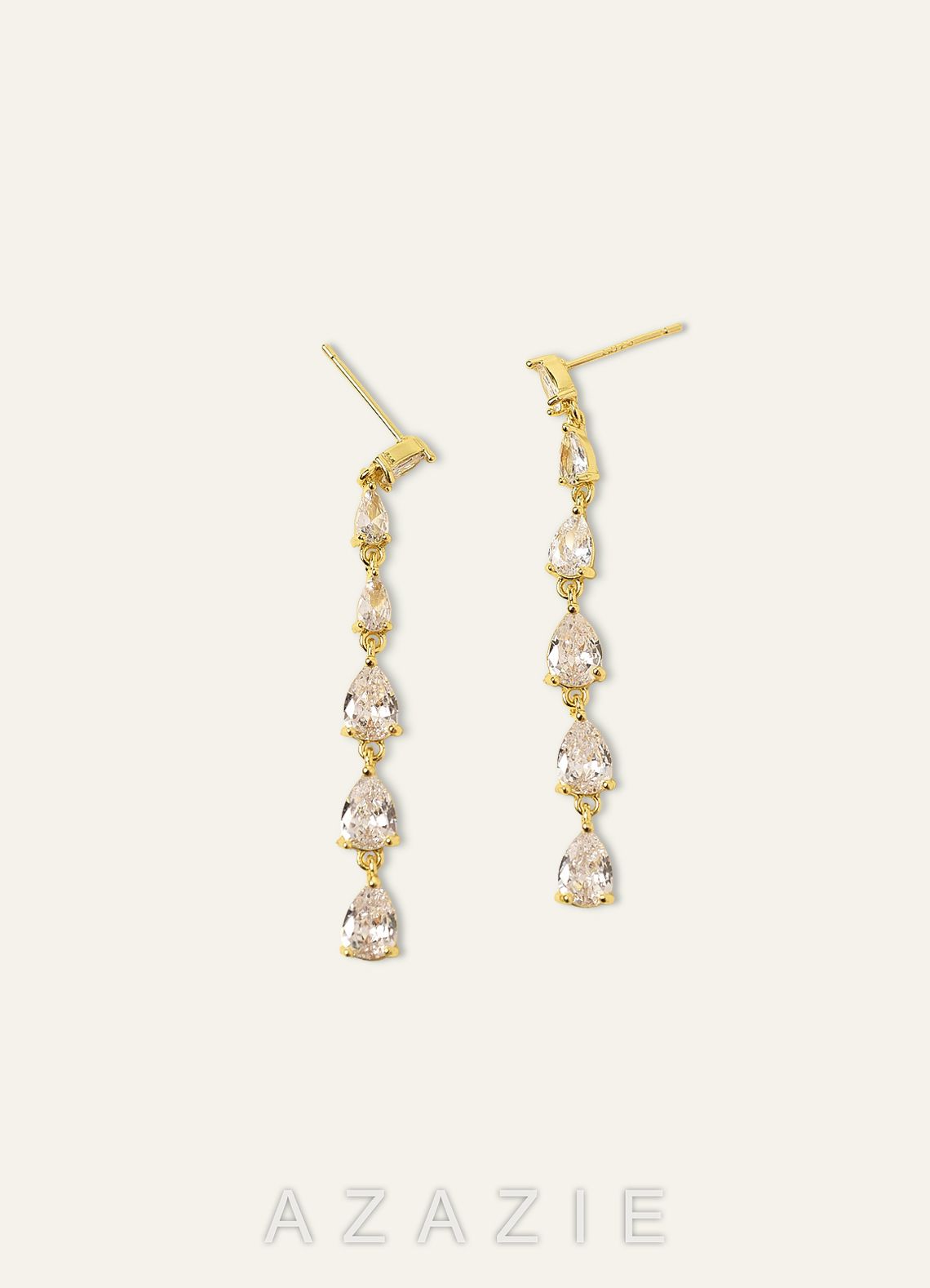 Bold Beauty Earrings  gold