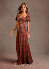 Alba {color} Maxi Dress  sp_rosewood_#rd134328