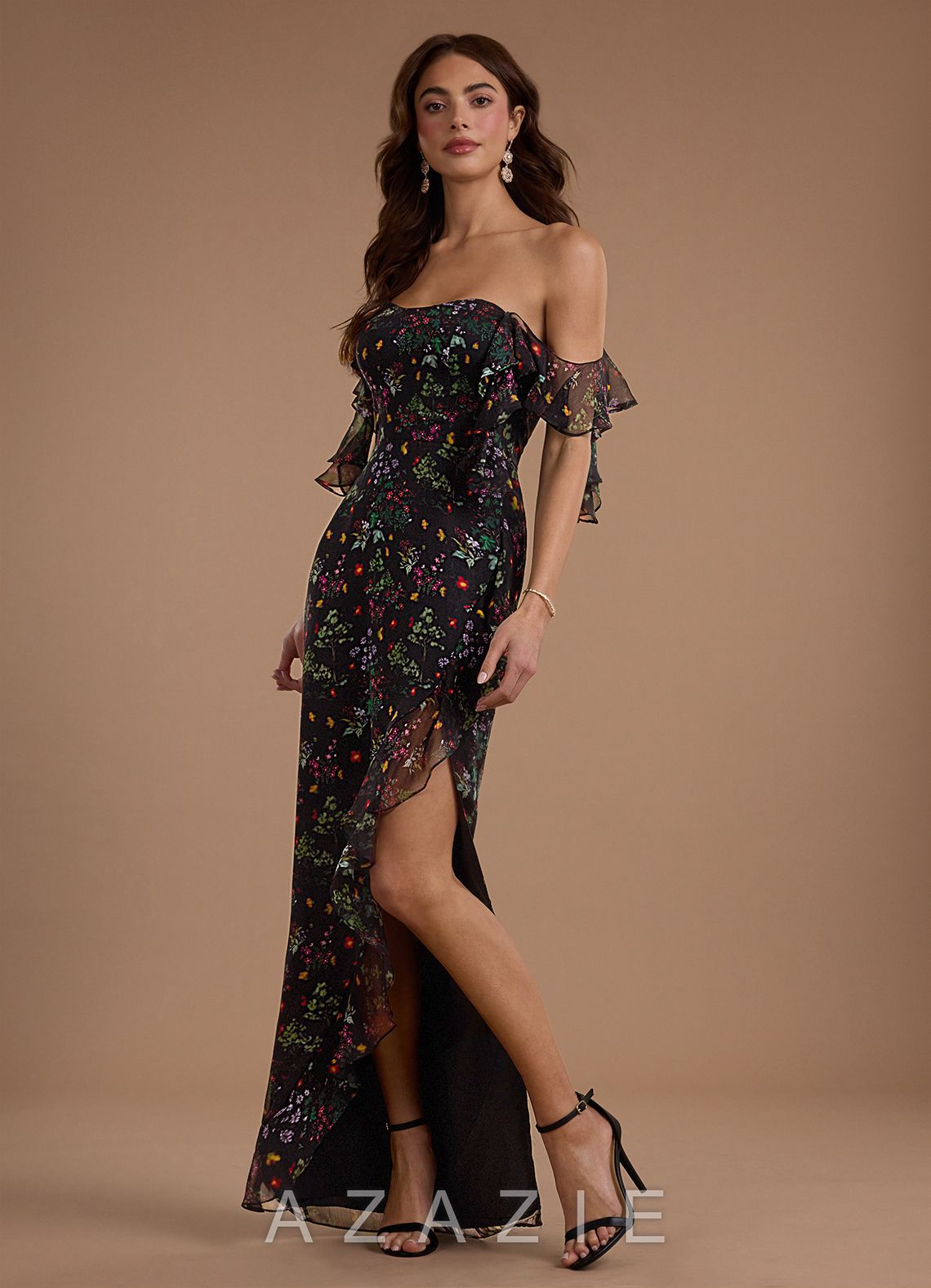 Vivica {color} Maxi Dress  sp_shadow_bloom_#sb134303