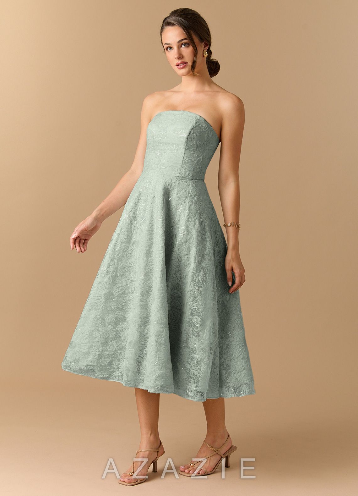 Leontina {color} Midi Dress  sp_mint_bloom_#mb134293