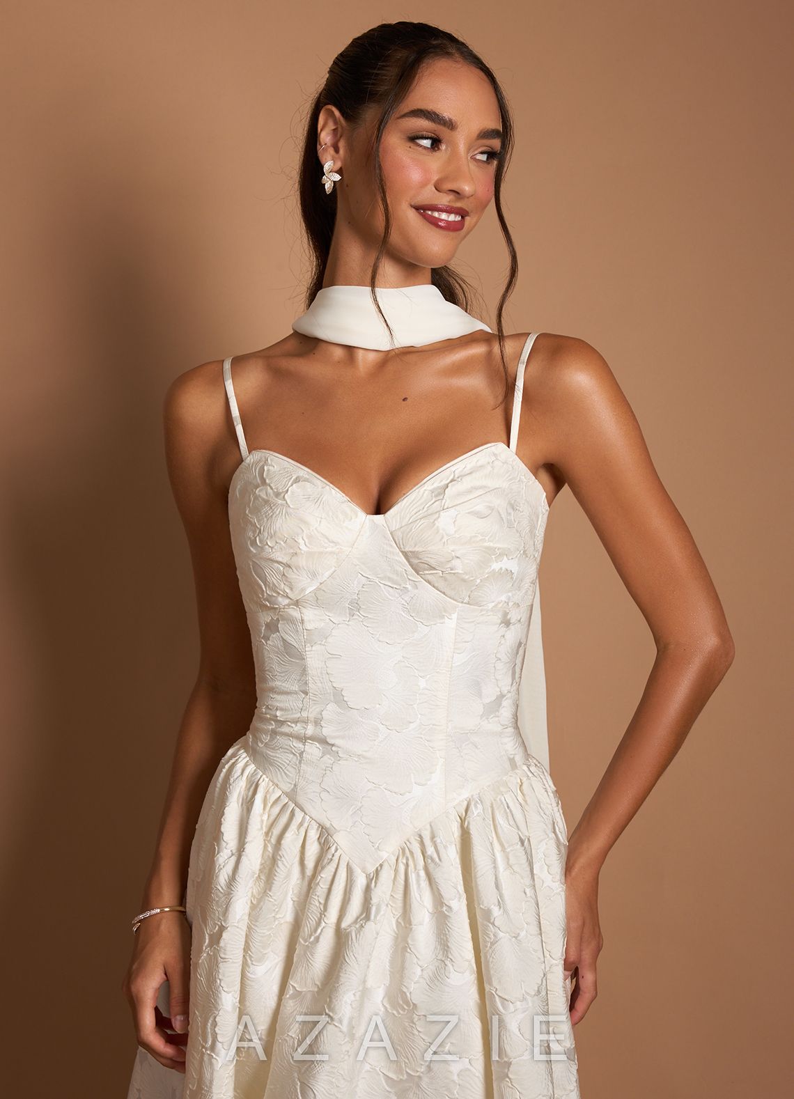 Astra {color} Midi Dress  sp_french_white_#fw134965