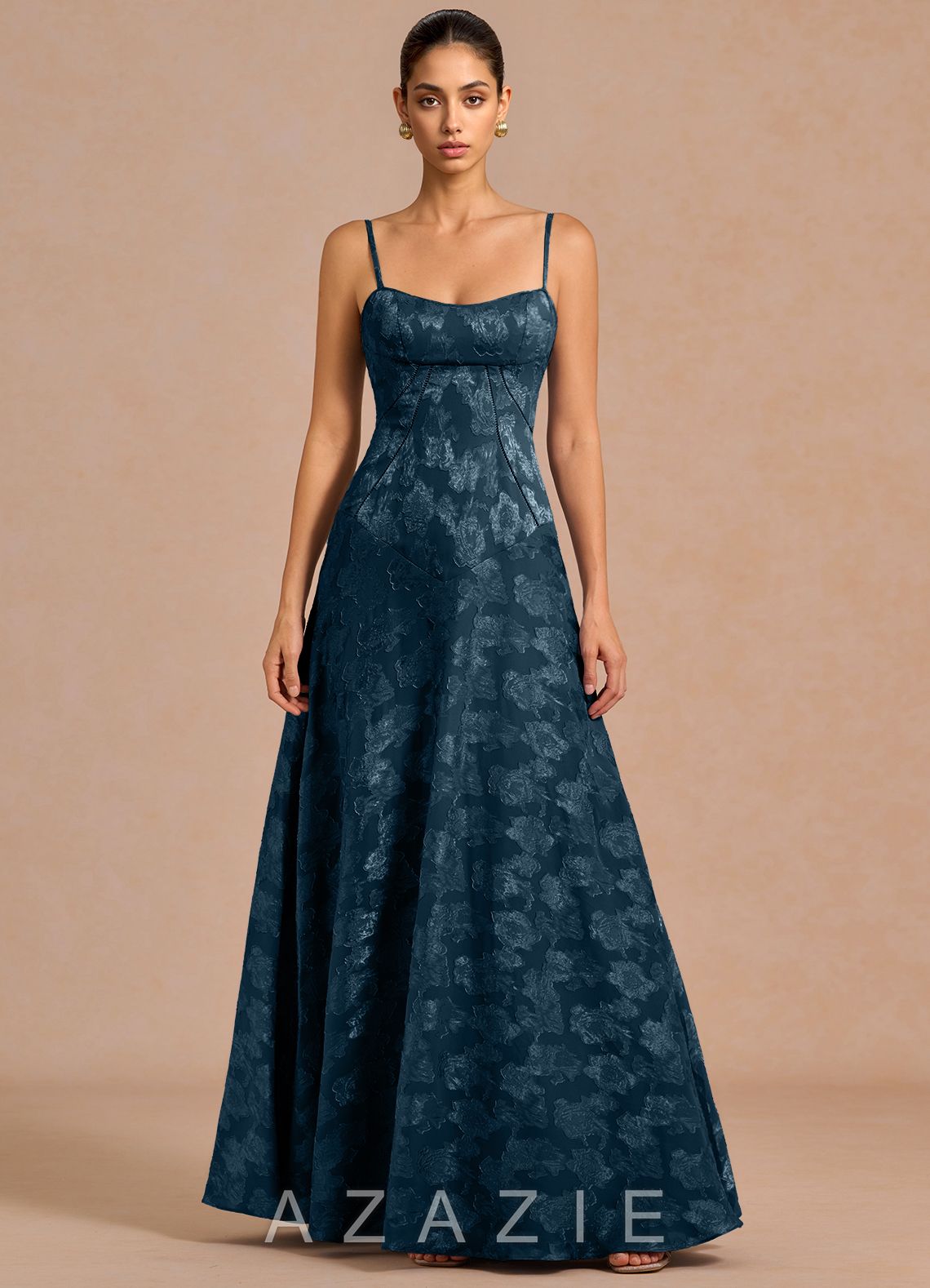 Iselda {color} Maxi Dress  sp_navy_#n135036