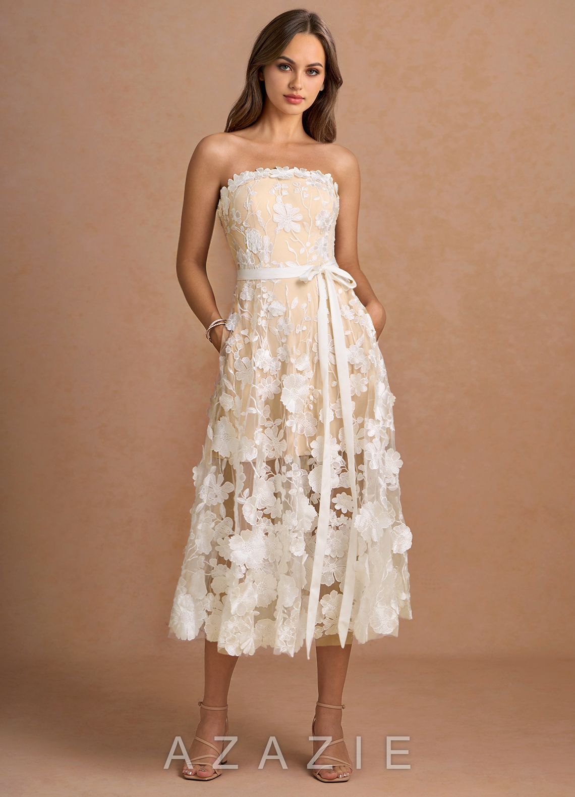 Sherri {color} Floral Midi Dress  sp_white_#w134770