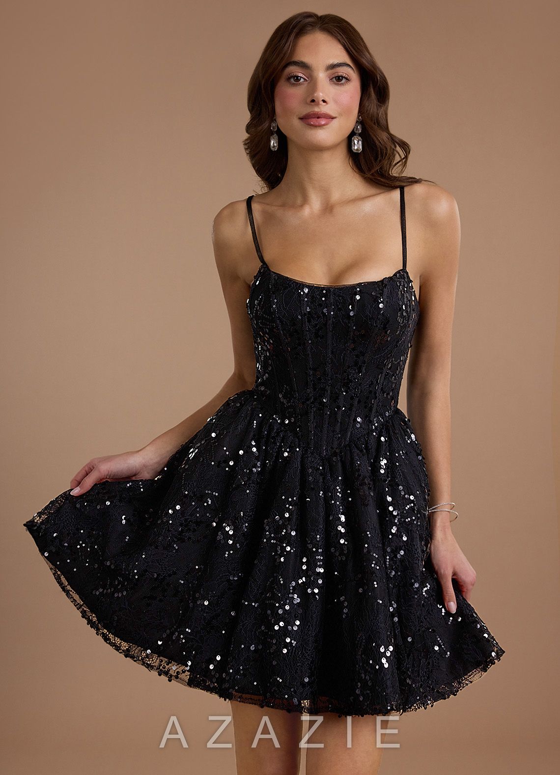 Jojo {color} Mini Dress  sp_black_#bk134369