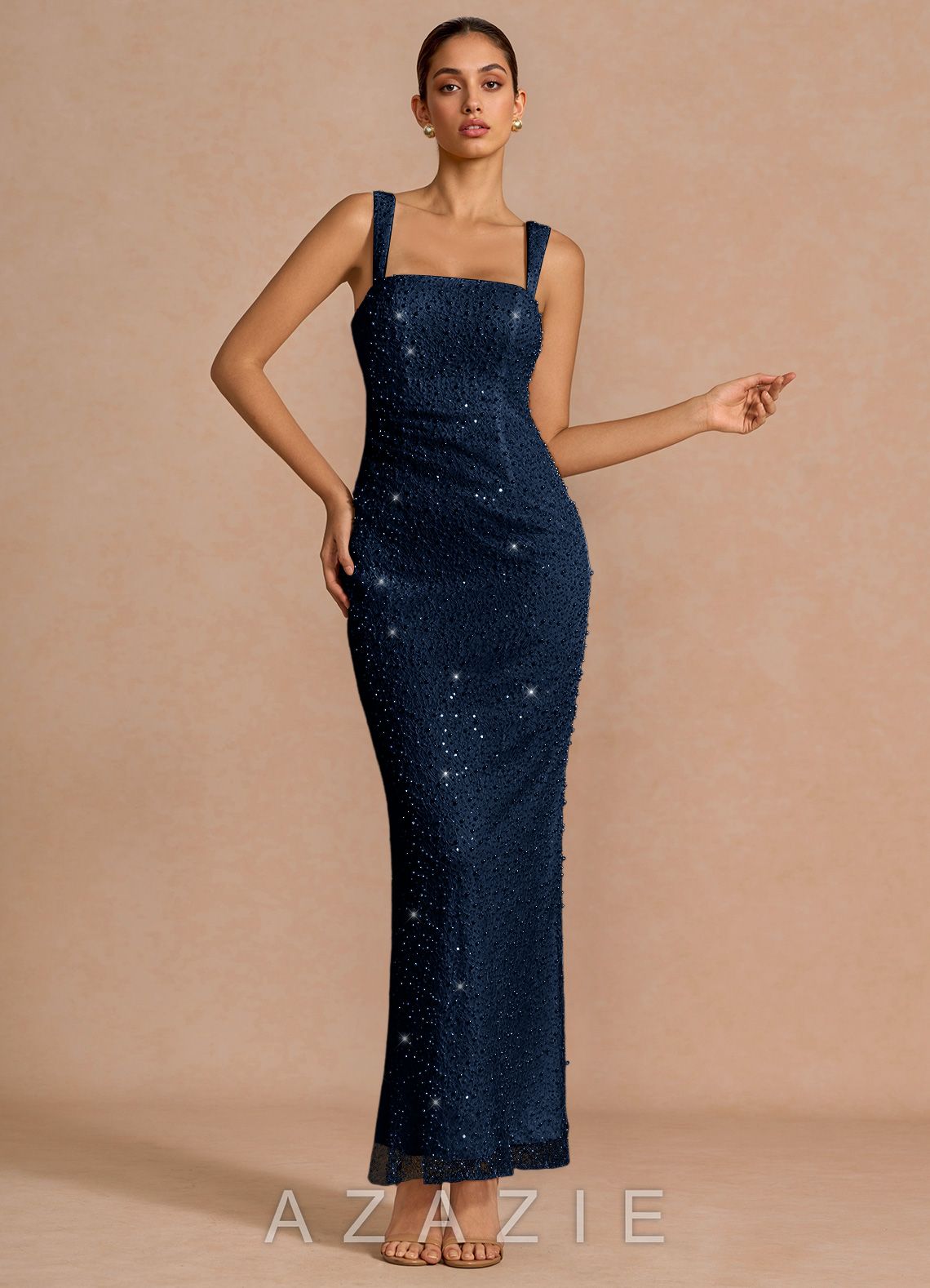 Calanthe {color} Maxi Dress  navy_#ny134188