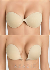 Azazie Invisible Push-Up Pasties-Breathable 8-Hole Fabric