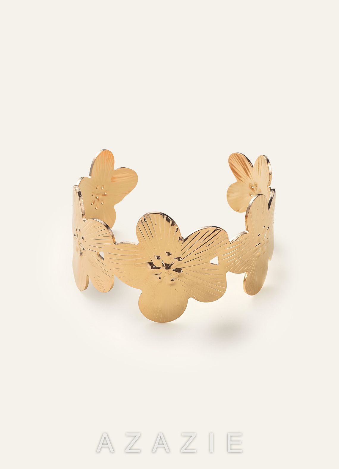 Flower Cuff Bracelet
