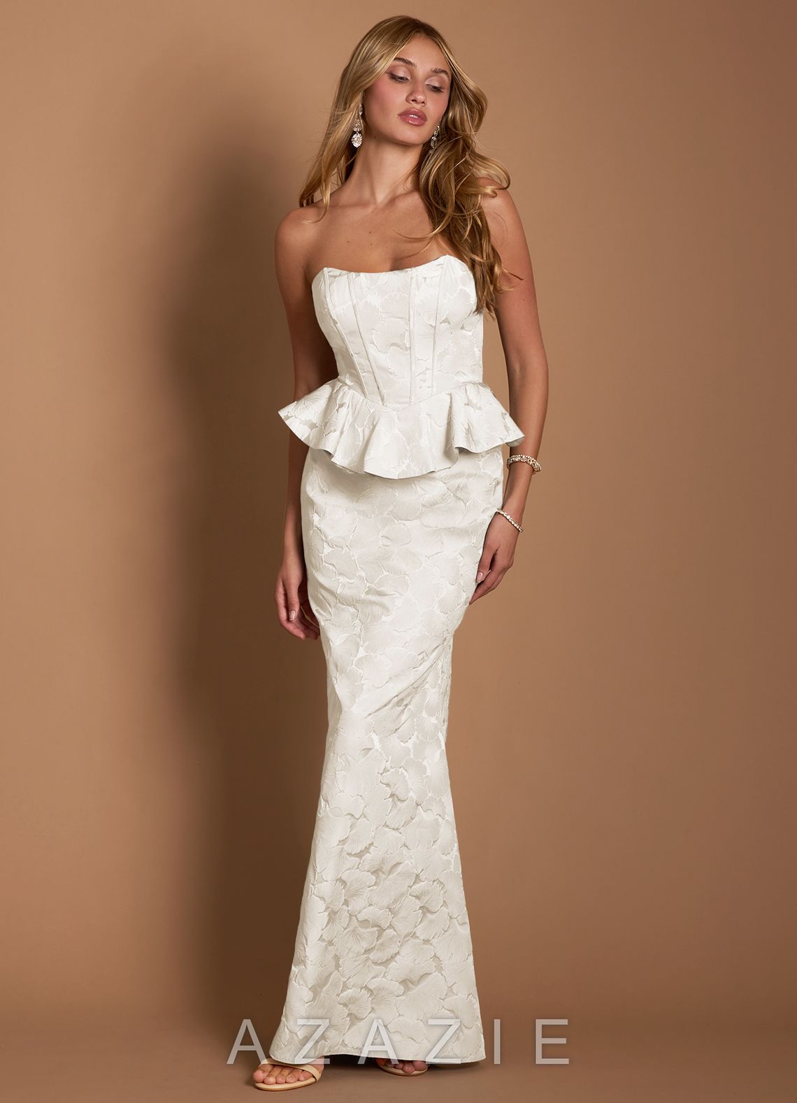 Rebecca {color} Gown  sp_french_white_#fw134965