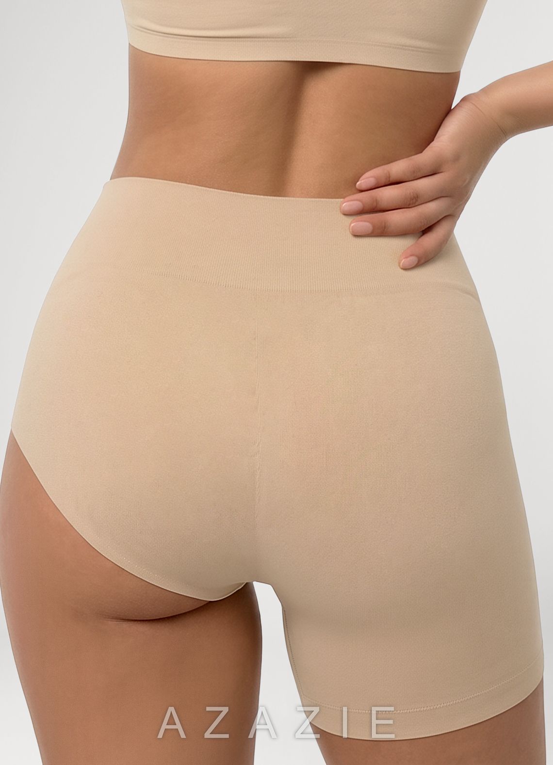 Seamless Shaping Boyshorts for Slit Dresses  nude