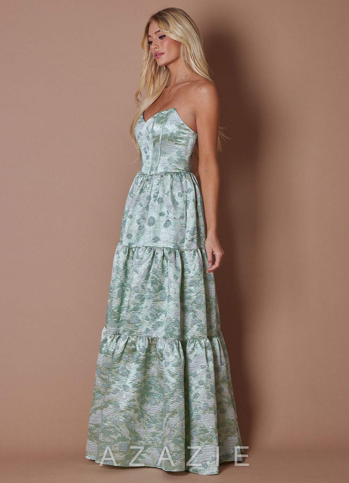 Rena {color} Maxi Dress  sp_mint_shimmer_#ms134236