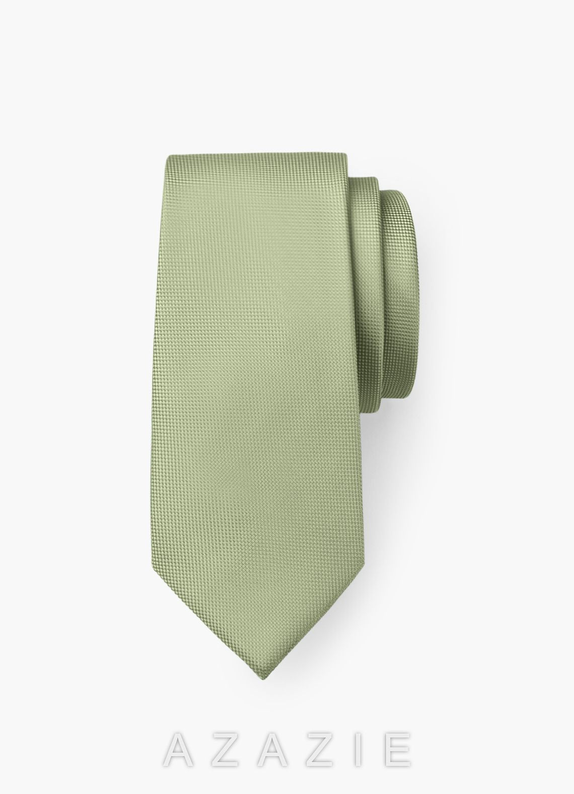 Solid Textured Modern Tie  dusty_sage