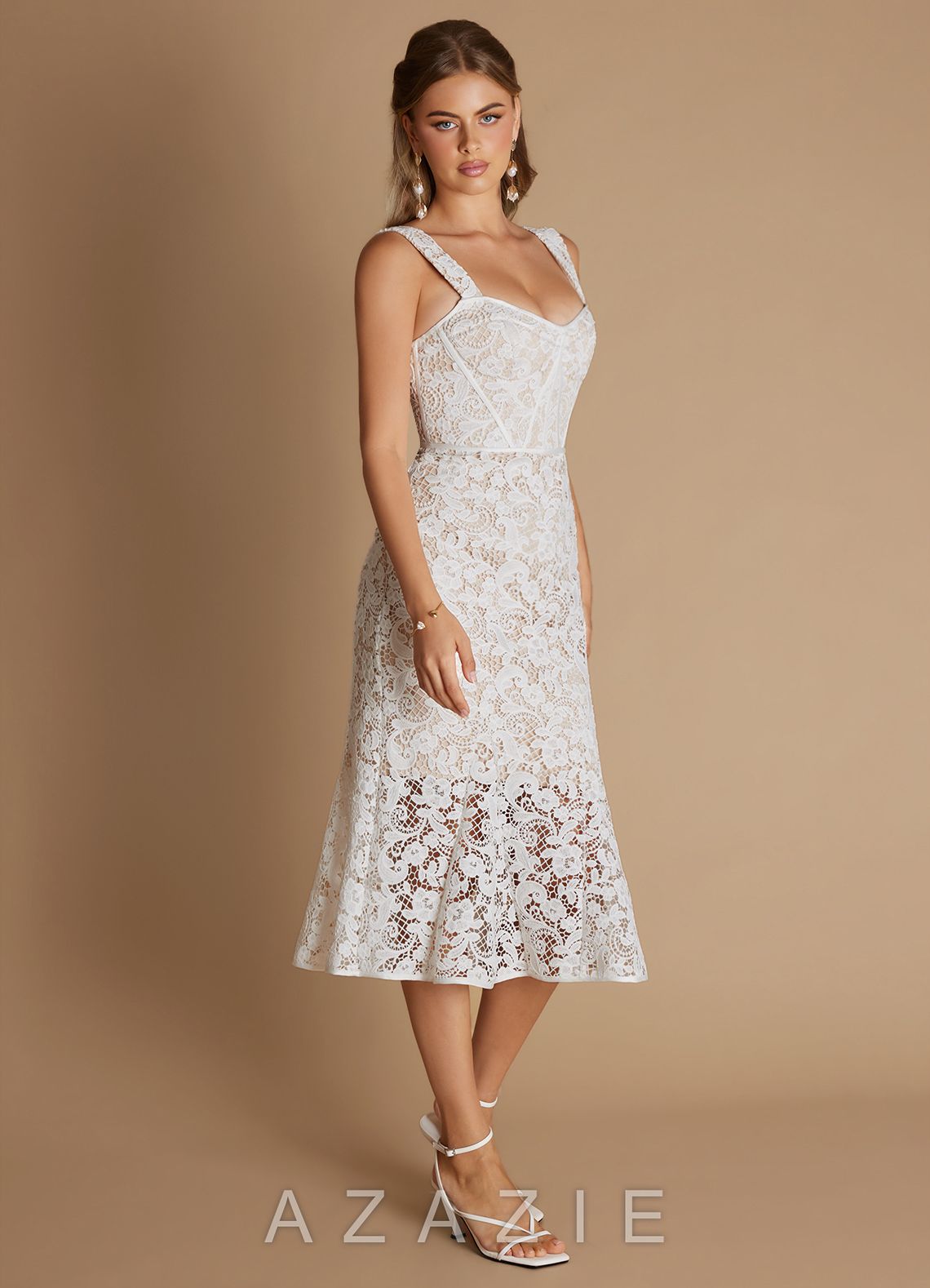 Candace {color} Midi Dress  sp_white_#wt134376fv