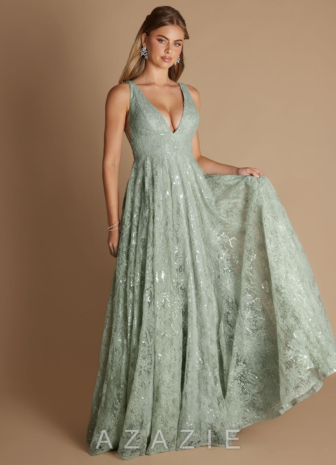 Norie {color} Maxi Dress  sp_mint_bloom_#mb134293