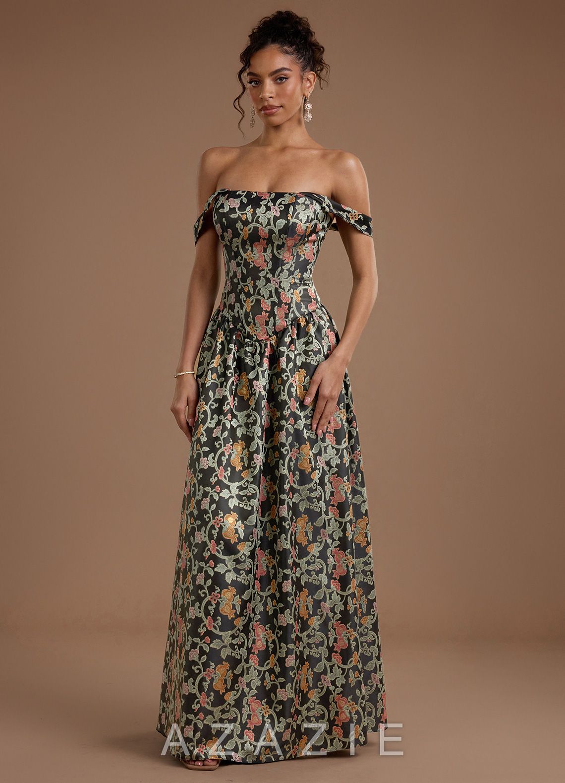 Adele {color} Maxi Dress  sp_midnight_garden_#mg134314