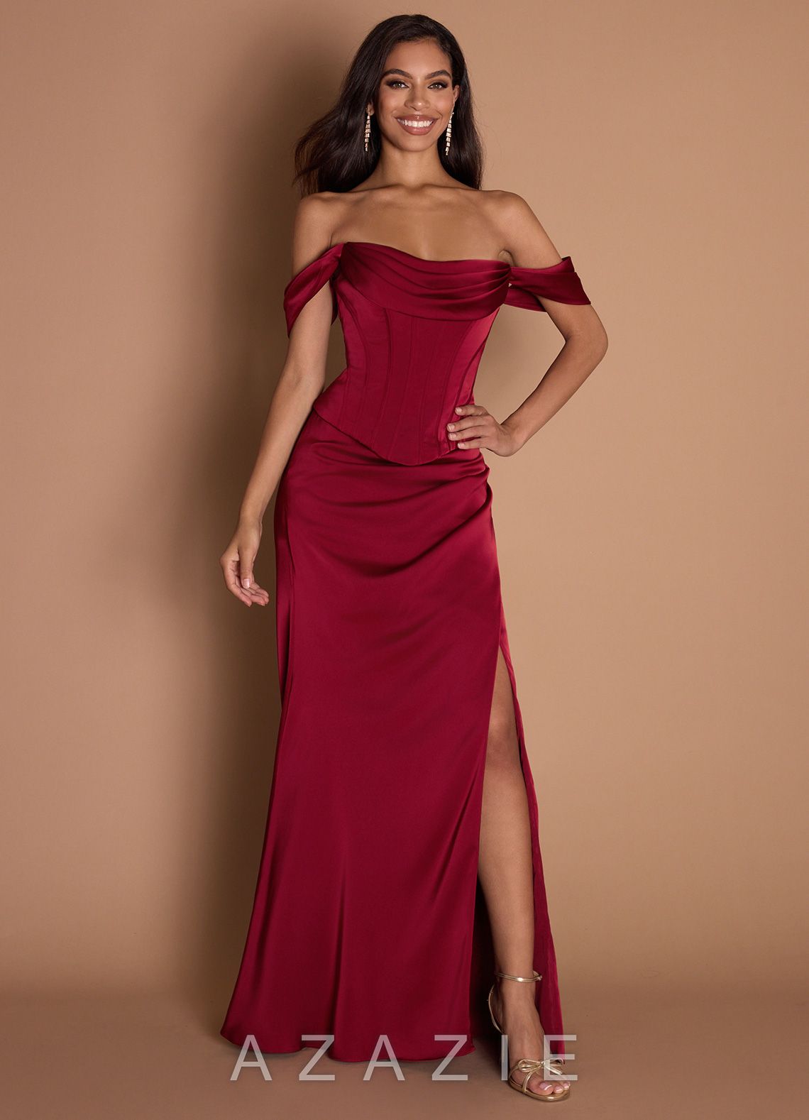 Reese {color} Maxi Dress  ruby_red_#rr134185