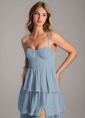 Azazie Alanna Dusty Blue A-Line Sweetheart Neckline Chiffon Dress dusty_blue