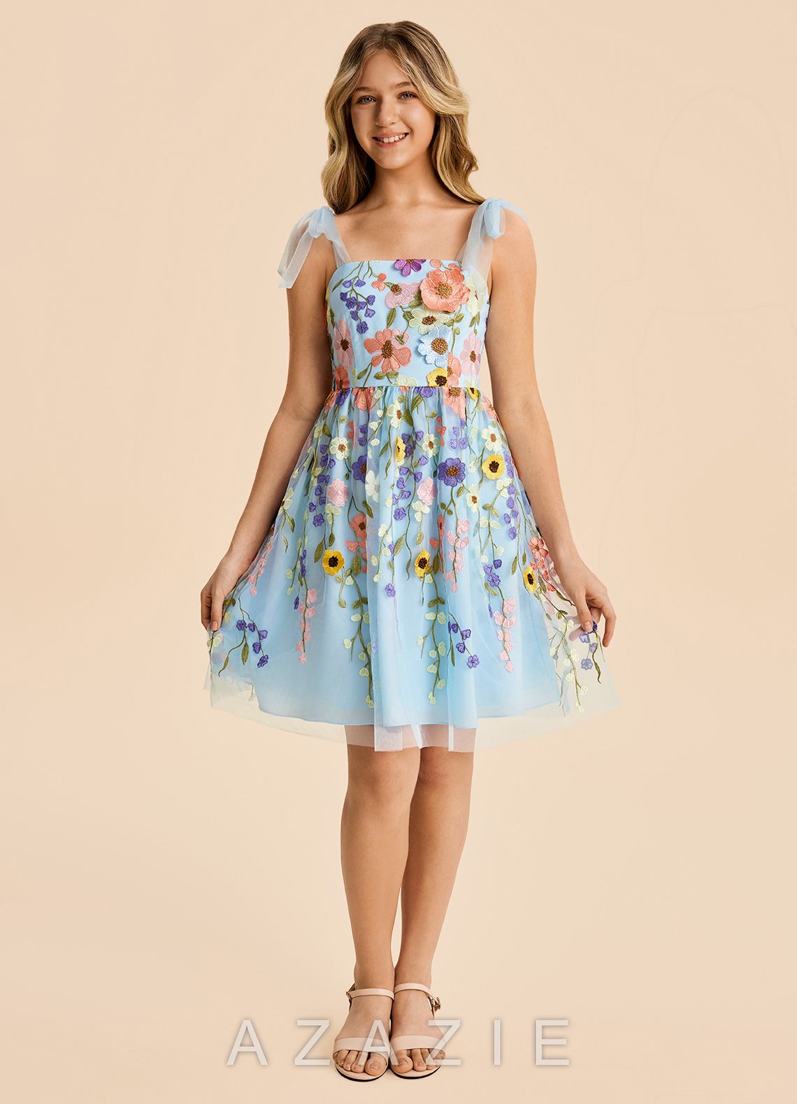 Azazie Opal Junior Formal Dress  sp_air_blue_#ab1343779