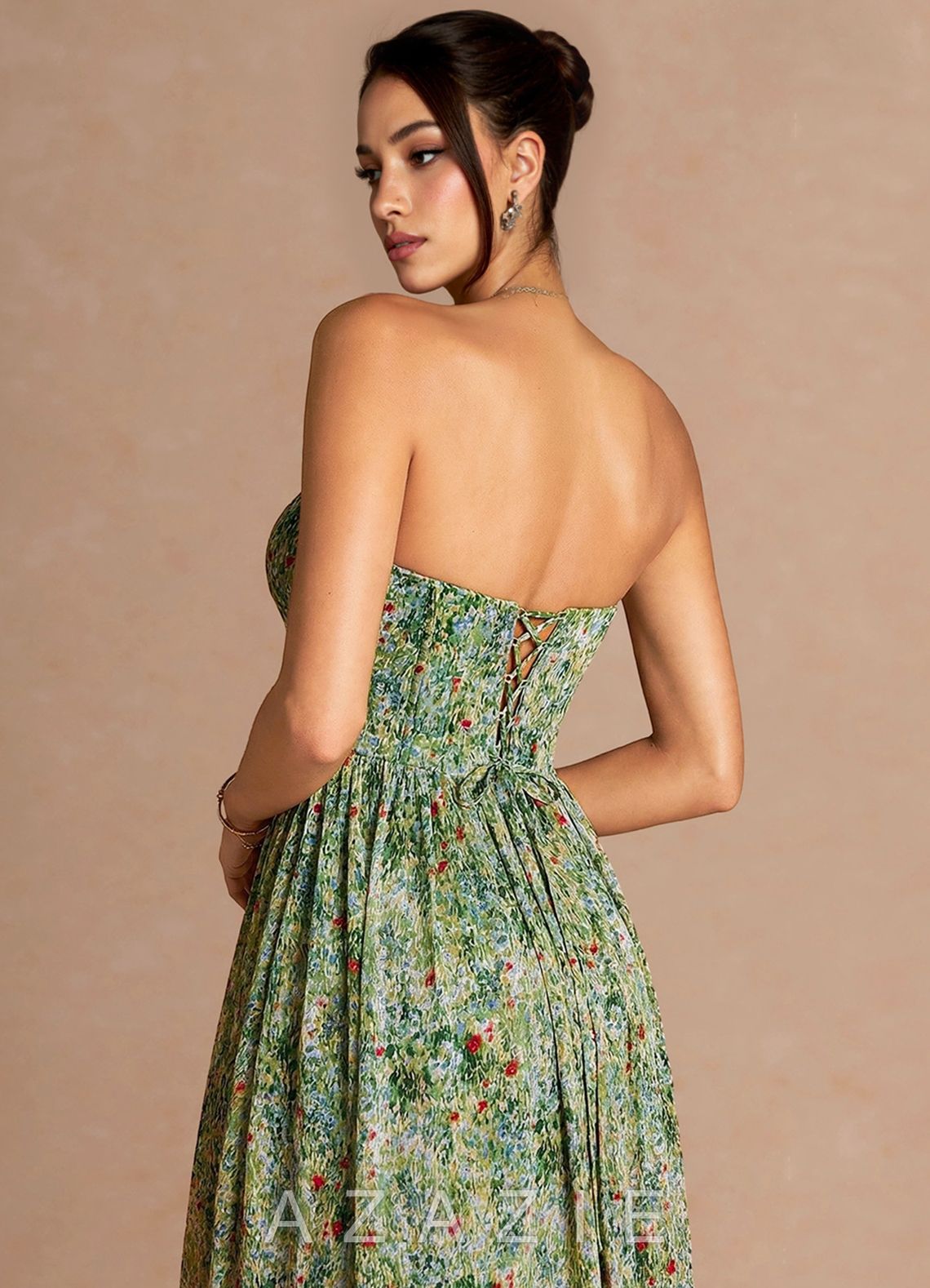 Portia {color} Midi Dress  sp_green_floral_#gf134901