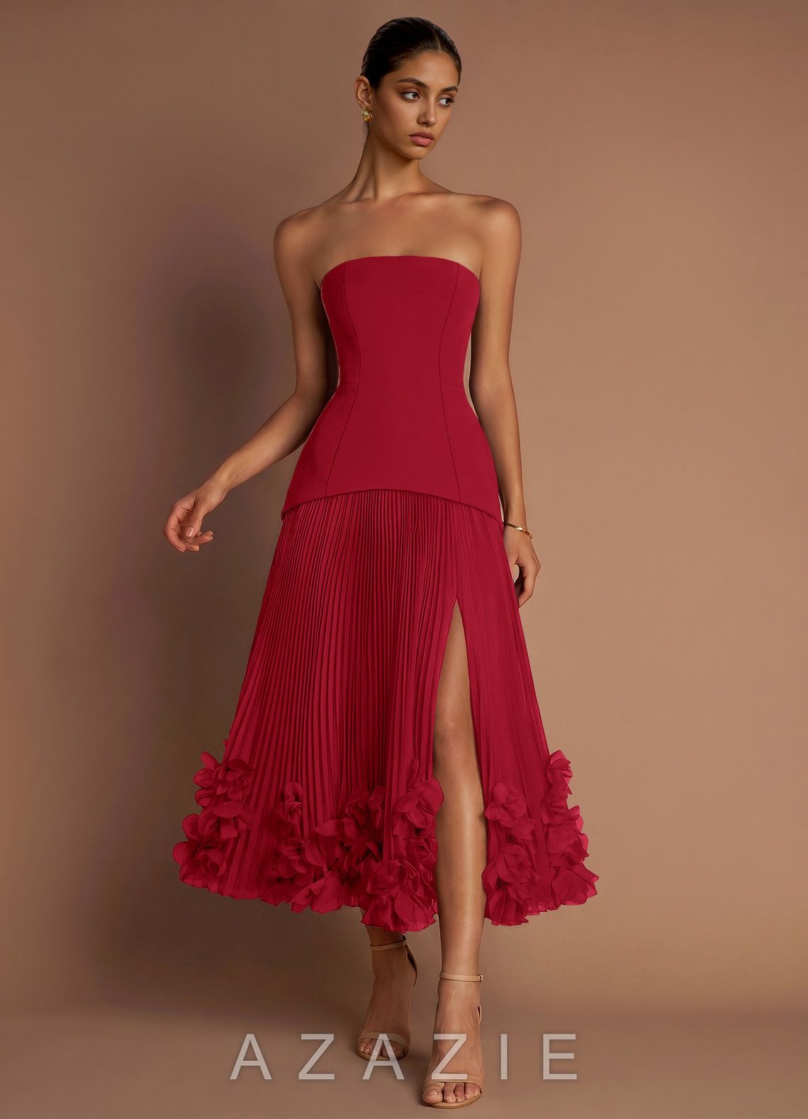 Marnie {color} Midi Dress  cherry_red_#cr134195