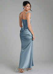 Azazie Etta Dusty Blue Mermaid Corset Stretch Satin Dress dusty_blue