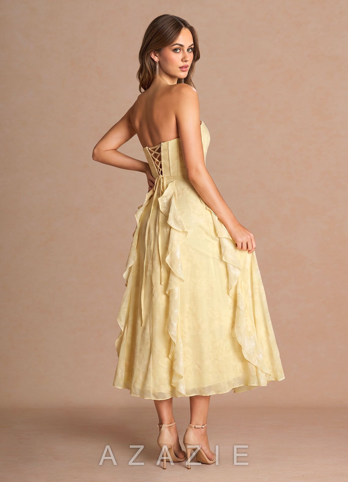 Alicent {color} Midi Dress  sp_buttercream_#bm134411