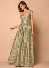 Runa {color} Maxi Dress  sp_green_brown_#gb134753