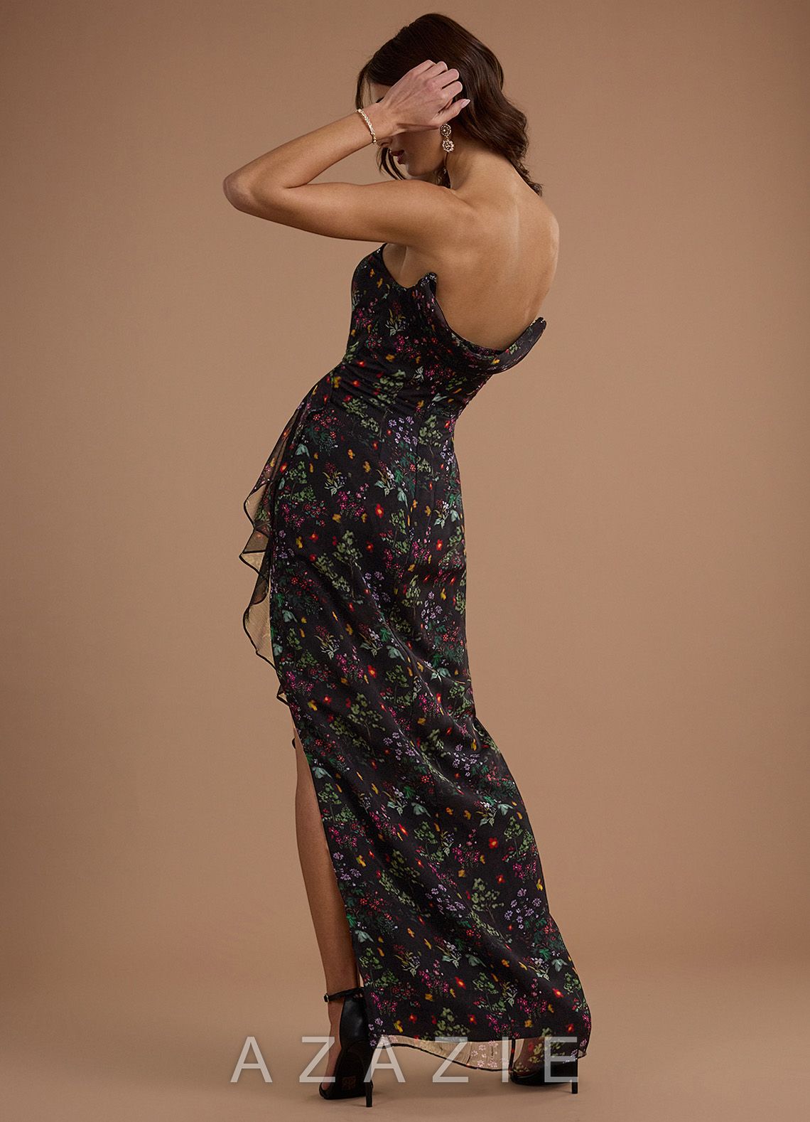 Vivica {color} Maxi Dress  sp_shadow_bloom_#sb134303