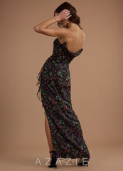 Vivica {color} Maxi Dress  sp_shadow_bloom_#sb134303