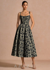 Julietteh {color} Midi Dress  sp_black_#bk13407