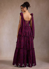 Vilma {color} Maxi Dress  sp_plum_orchid_#po134995