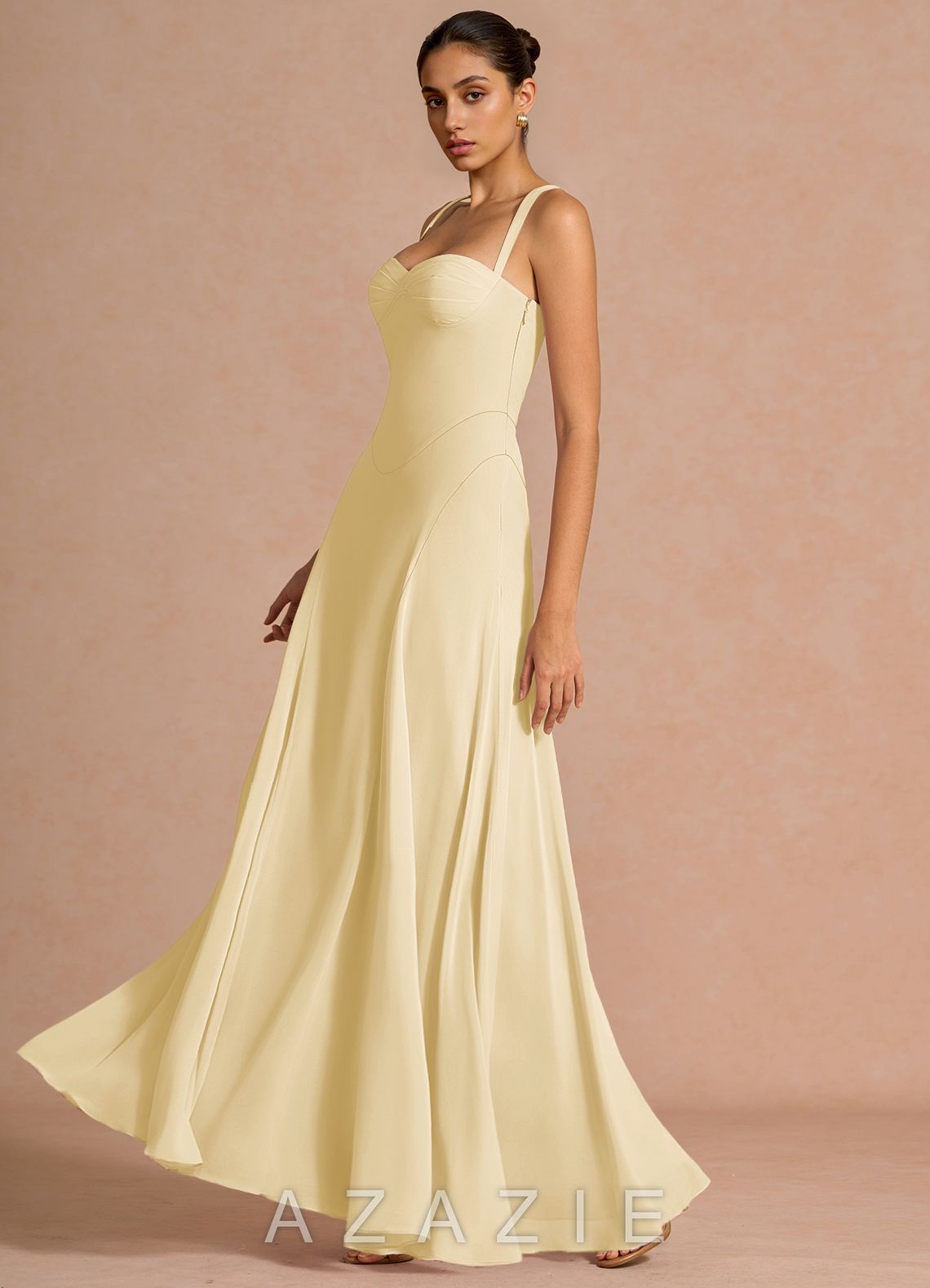 Fiadh {color} Maxi Dress  lemon_sorbet_#134127
