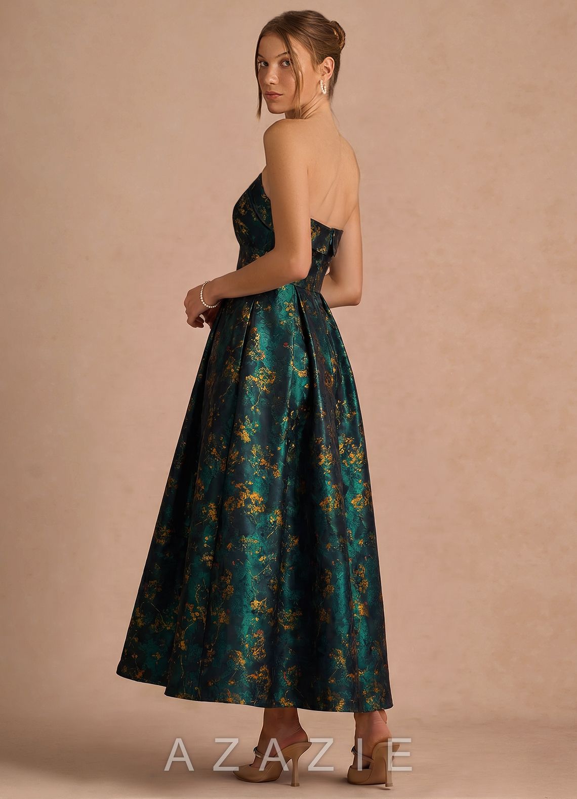 Serenella {color} Maxi Dress  sp_deep_green_#dg134073