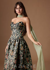 Desy {color} Midi Dress  sp_midnight_garden_#mg134314