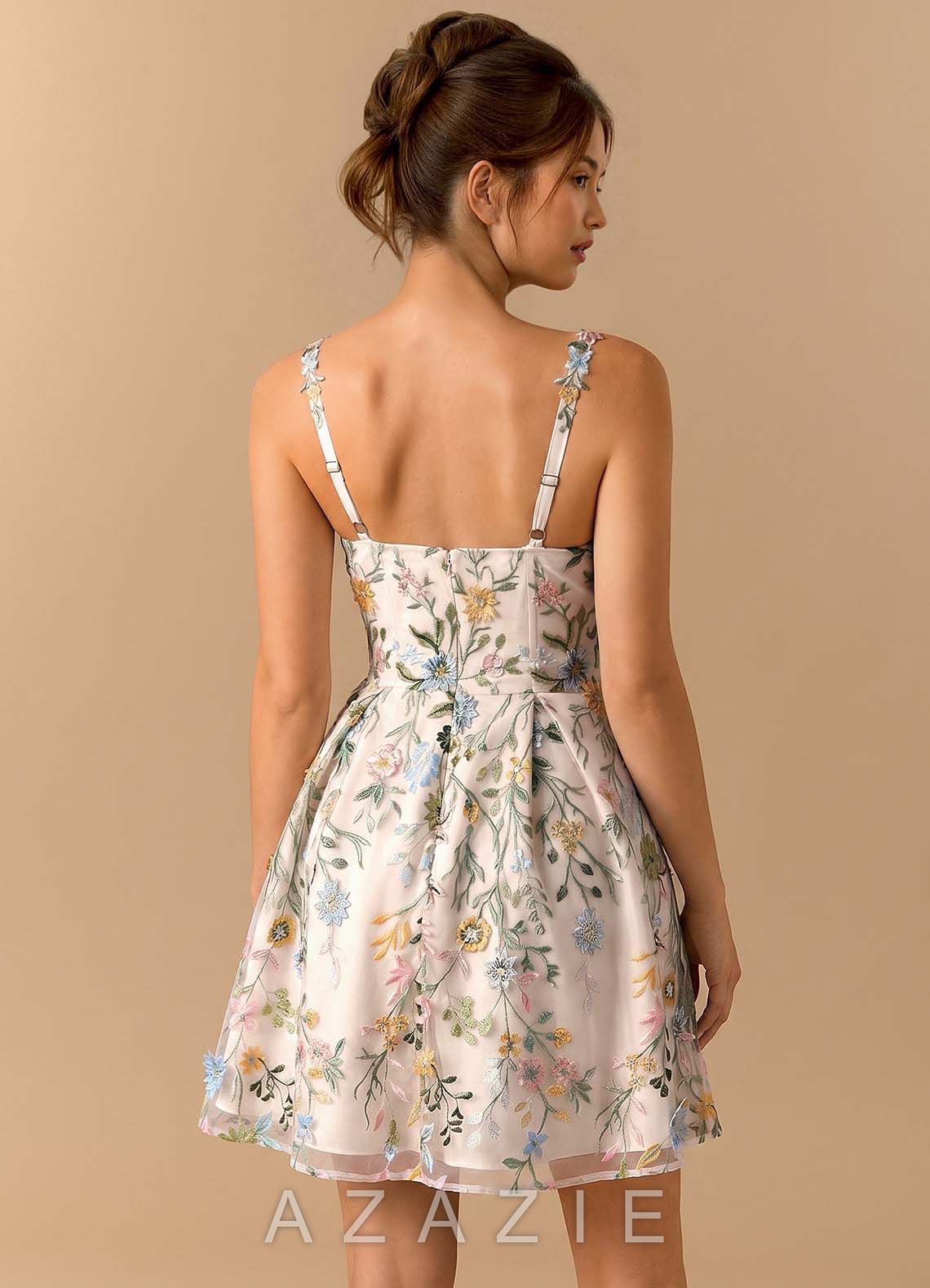 Skyler {color} Mini Dress  sp_blush_pink_multi_#bm134766