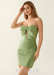 Diamone Green Mini Dress