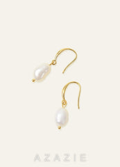 Classic Pearl Drop Earrings