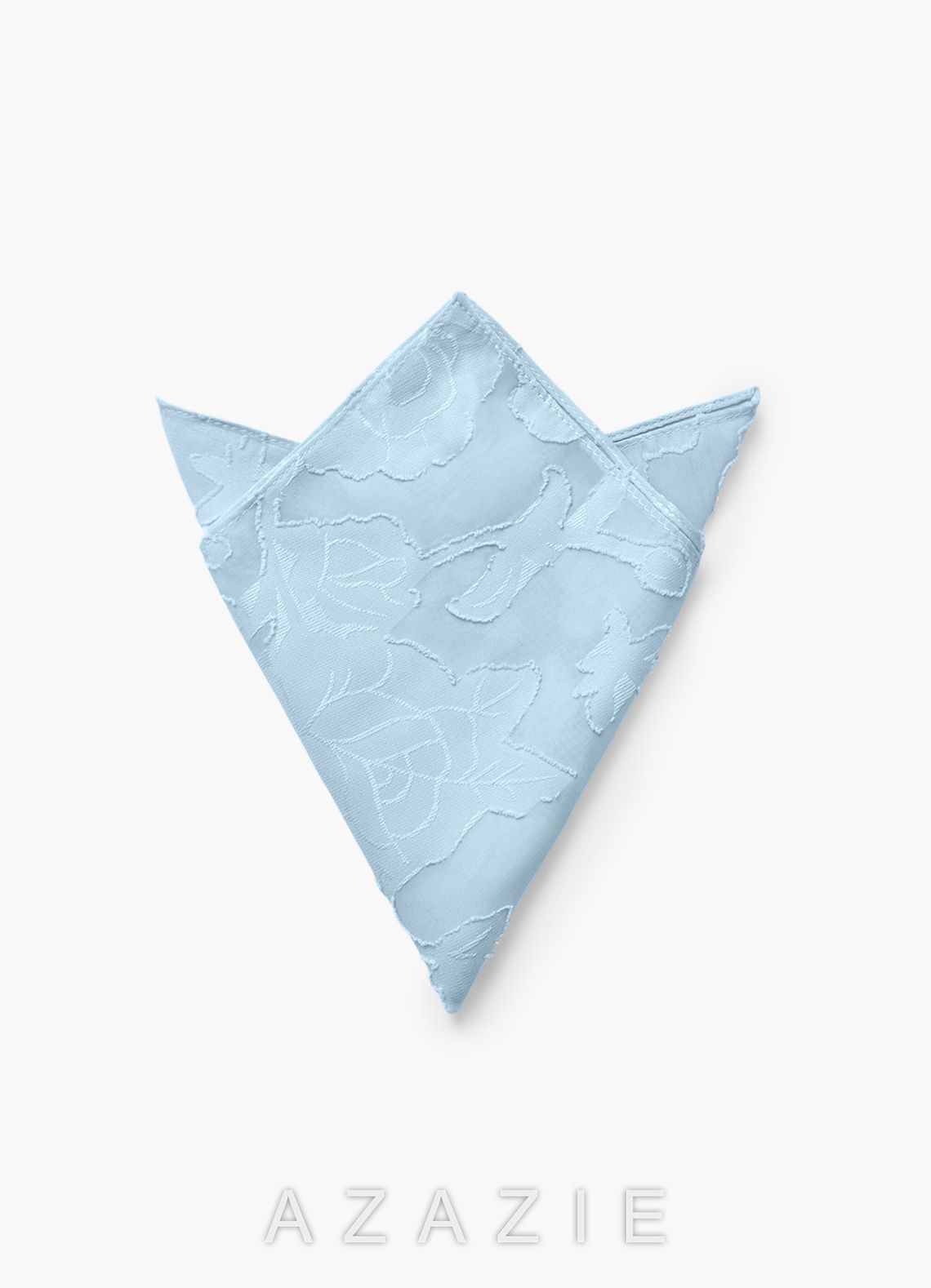 Floral Burnout Pocket Square