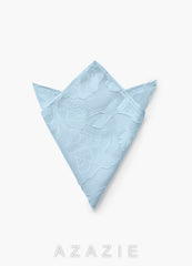 Floral Burnout Pocket Square