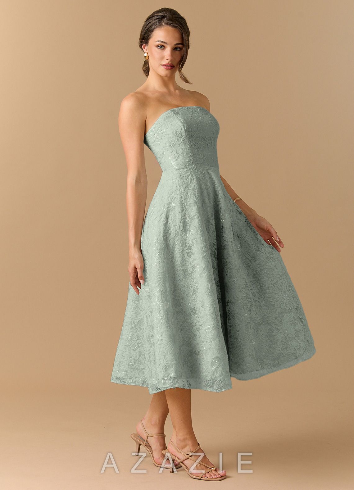 Leontina {color} Midi Dress  sp_mint_bloom_#mb134293
