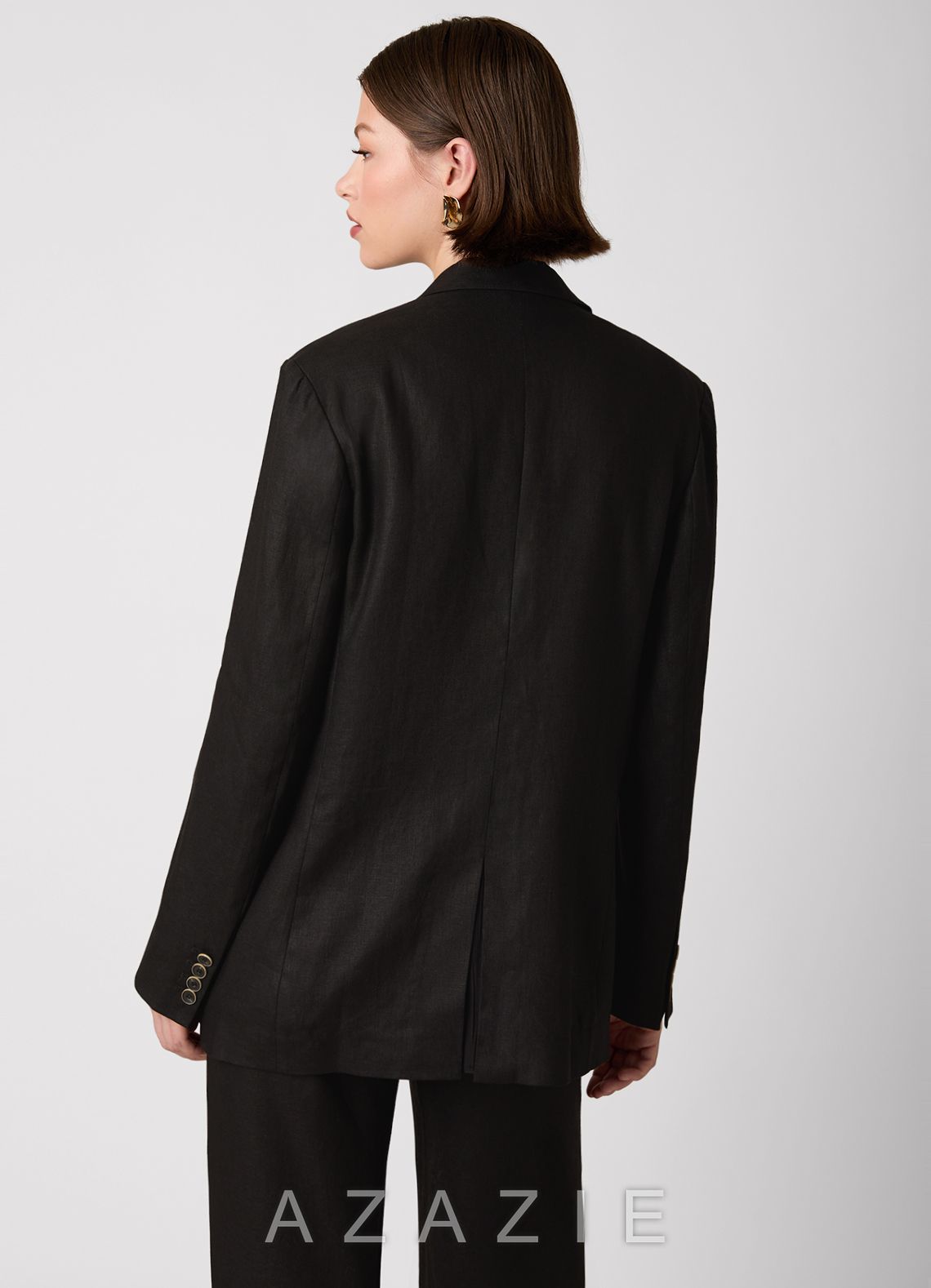 100% European Linen Blazer