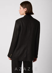 100% European Linen Blazer