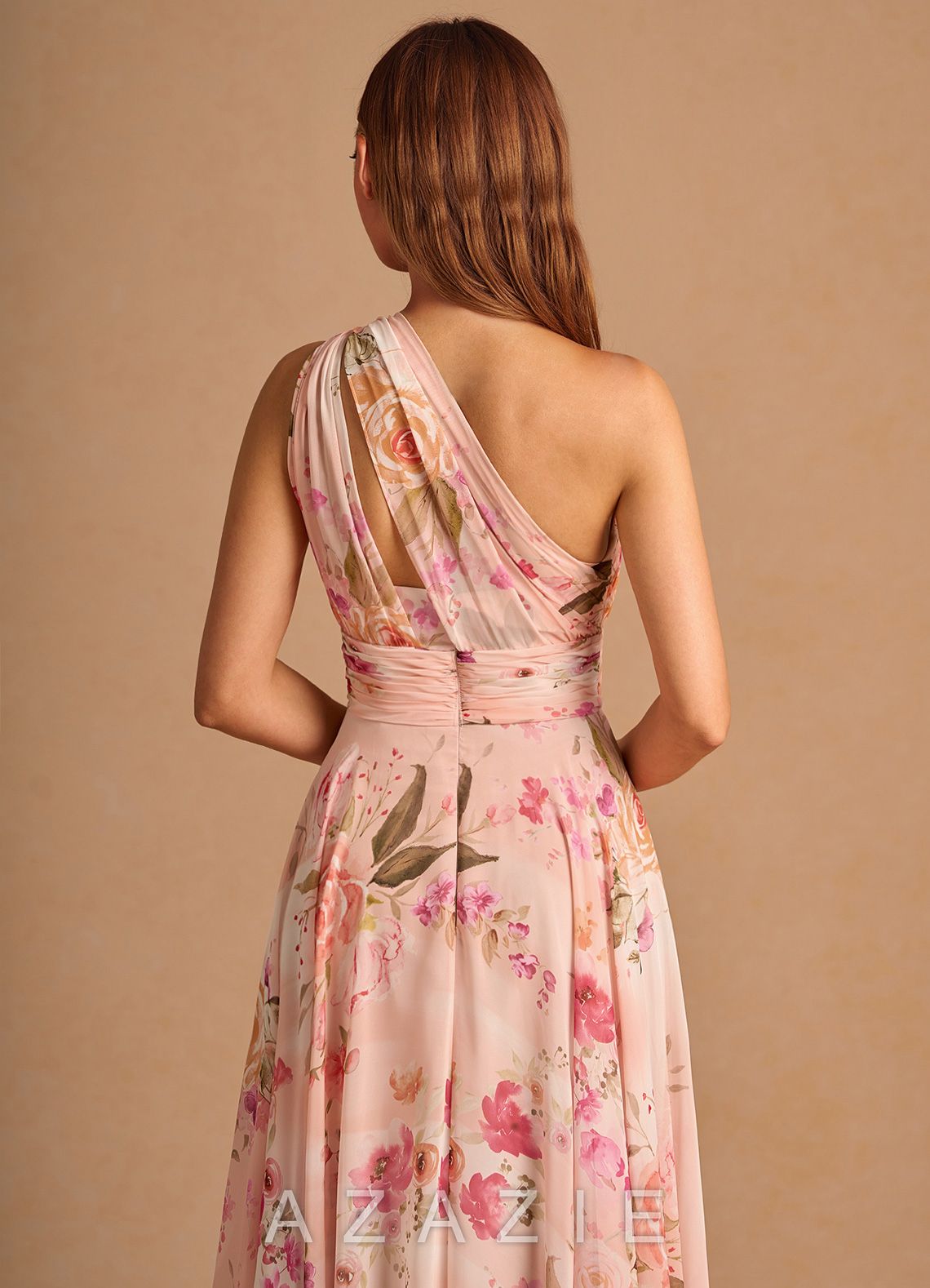 Noelle {color} Maxi Dress  sp_abstract_bouquet_floral_#111401