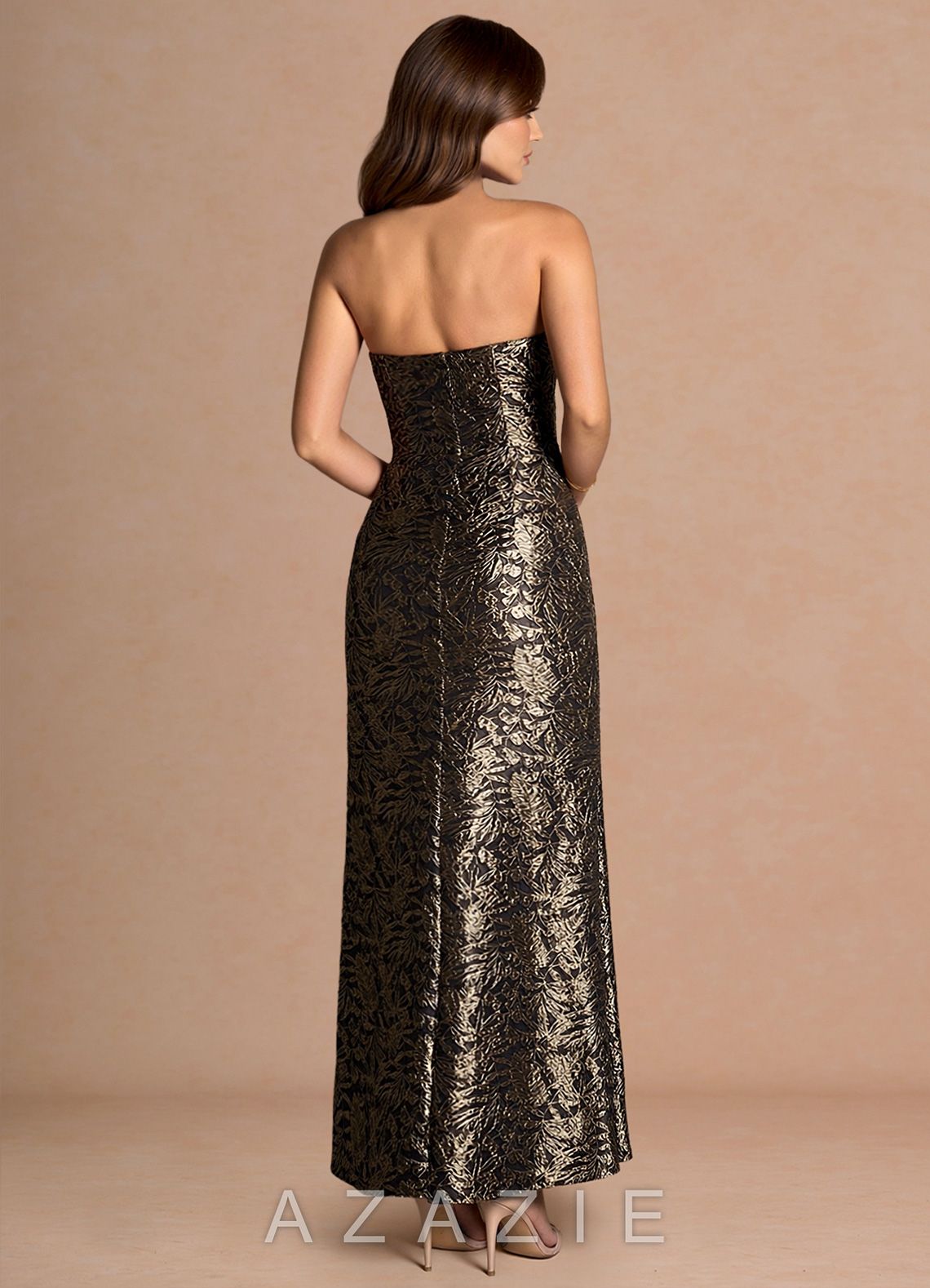 Amali {color} Maxi Dress  sp_ebony_gold_#eg134200